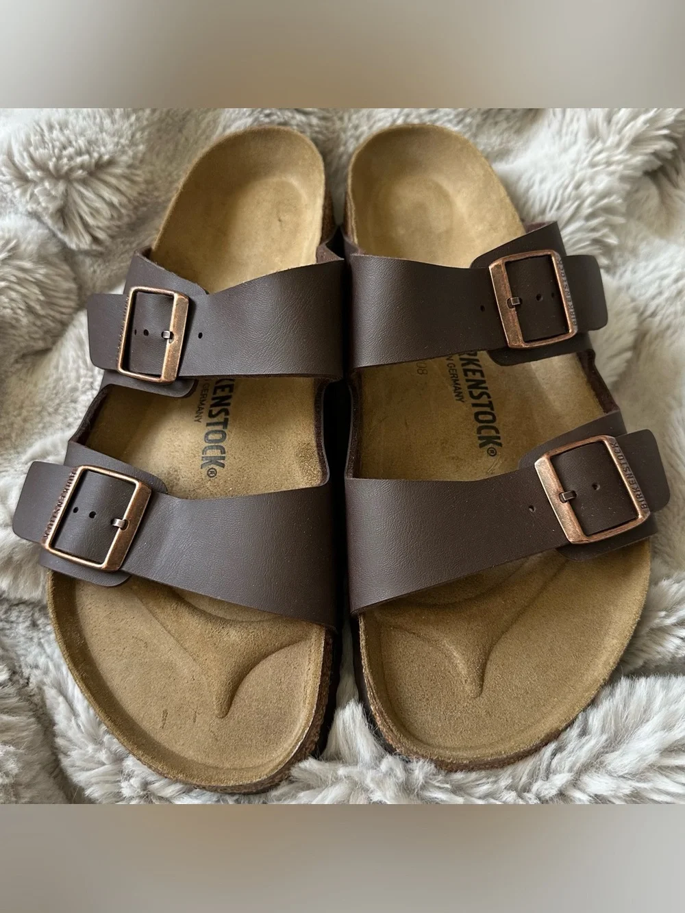 Birkenstock Arizona brown men’s size 11